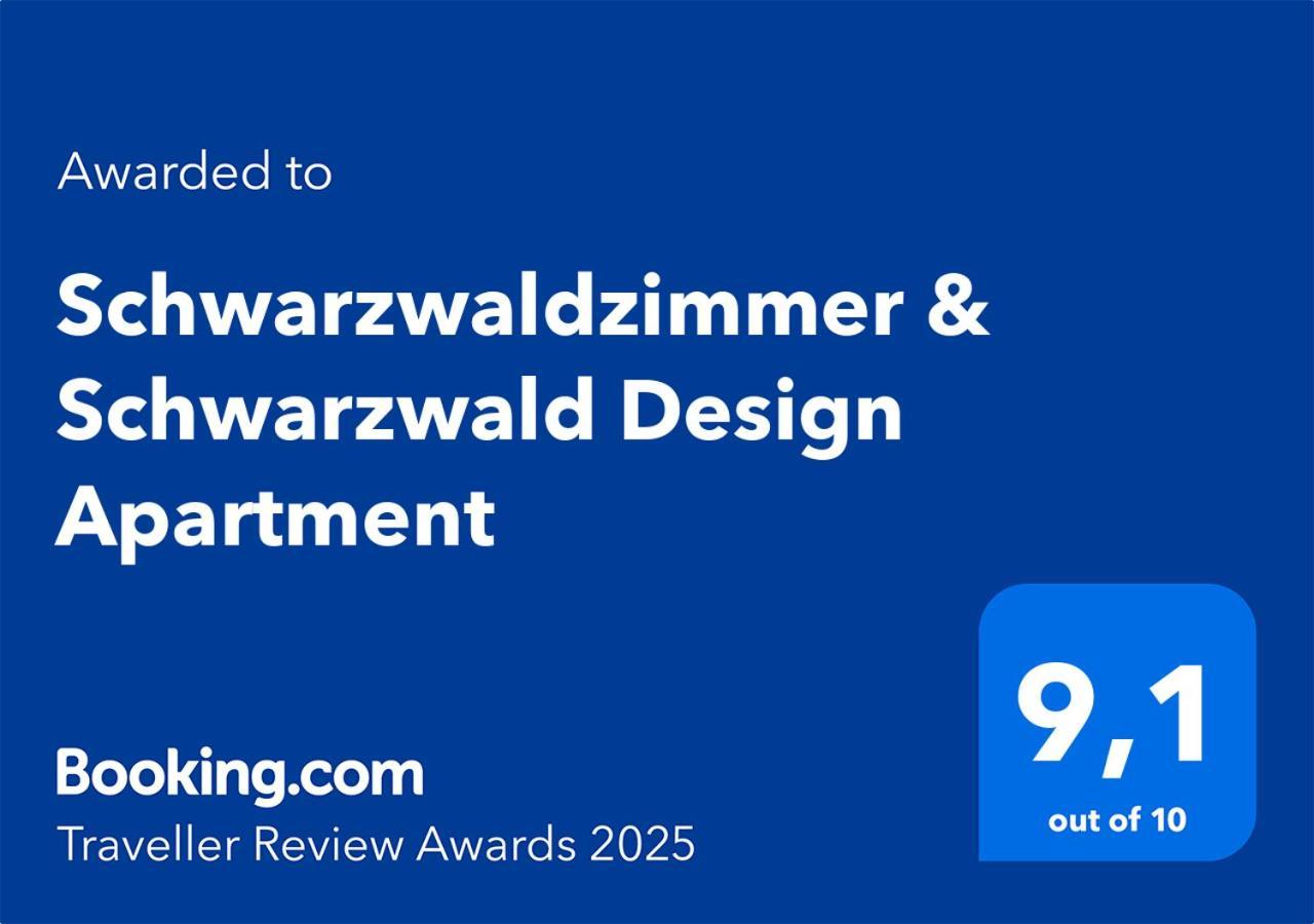 Schwarzwaldzimmer & Schwarzwald Design Apartment Ротвайль Экстерьер фото